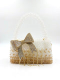 Golden Reverie Beaded Bag
