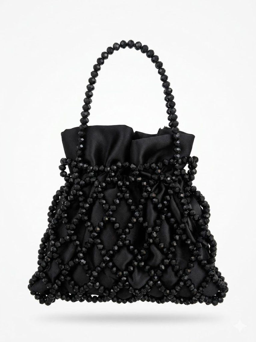Crystal bliss beaded bag
