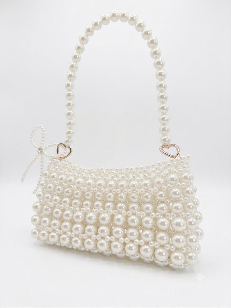 Opal Pearl Beaded Bag