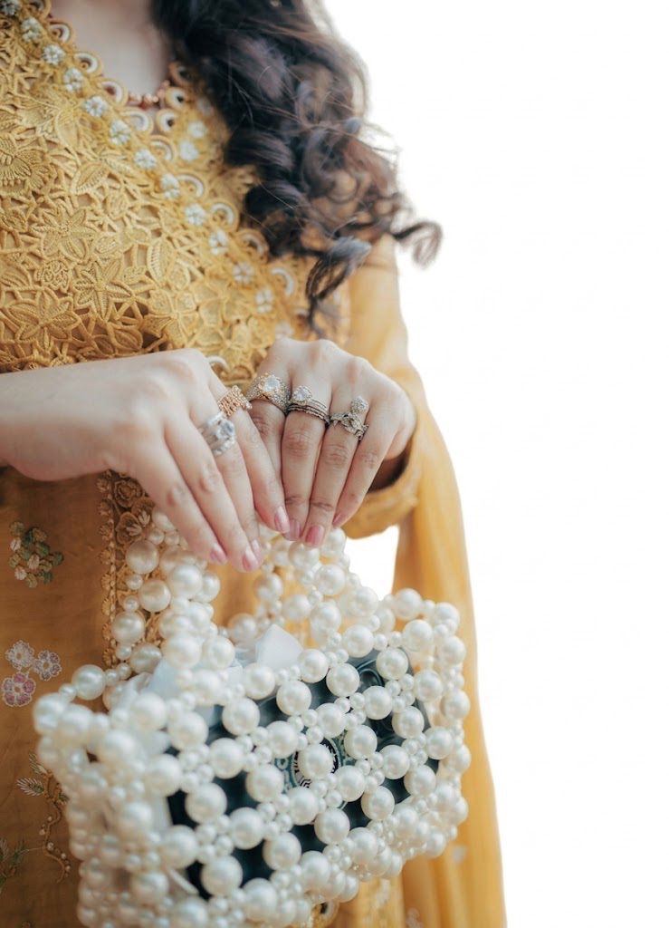 Heirloom Pearl Beaded Bag