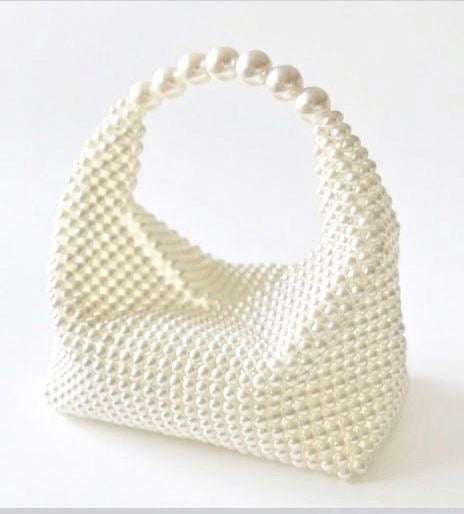 Luna Pearl Beaded Bag