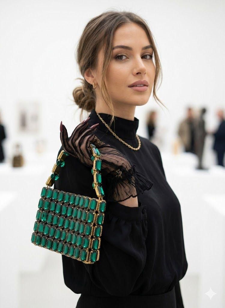 La Lumière Crystal Bag